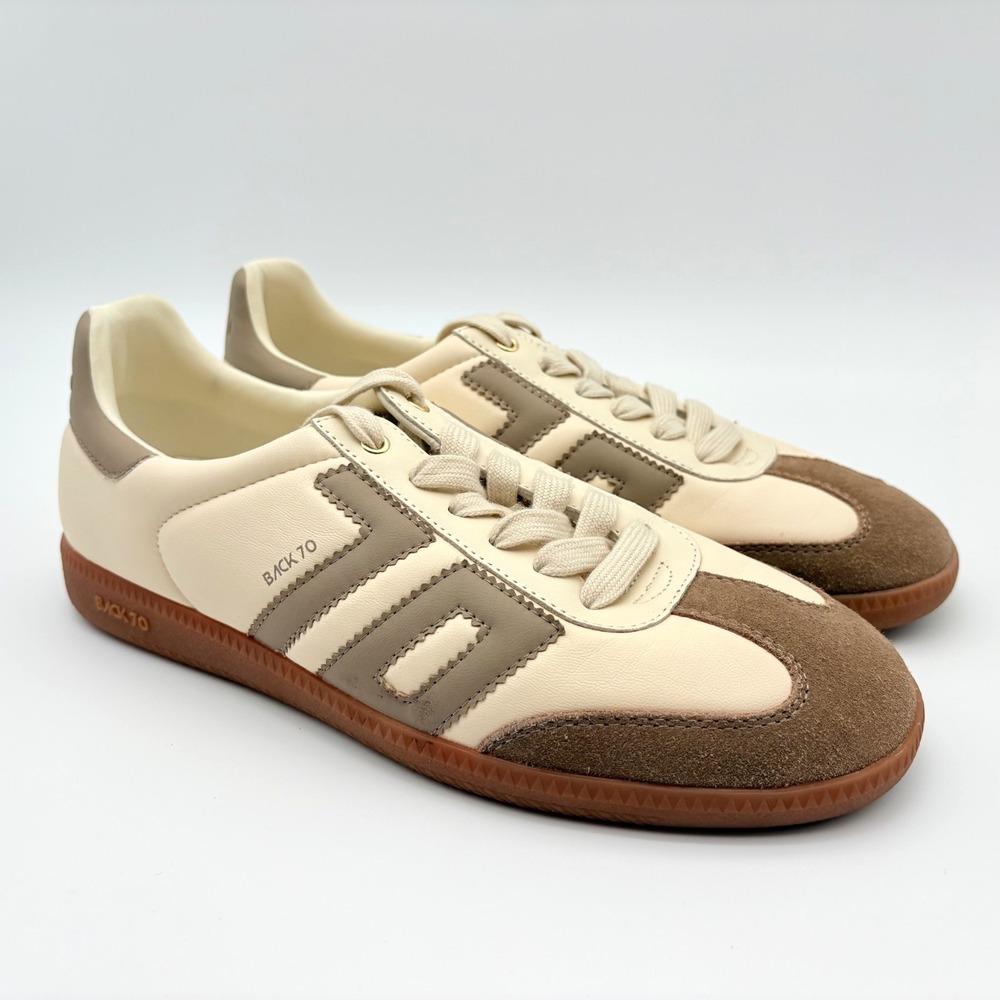 Back 70 Cloud Sneakers Womens Size 41 (US 9.5-10) Milk Taupe Brown Leather